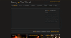 Desktop Screenshot of beingintheworldmovie.com